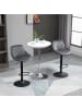HOMCOM Barhocker in Dunkelgrau 48L x 46B x 104H cm