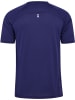 Hummel T-Shirt "Pulse Workout T-Shirt S/S" in Blau