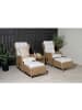ebuy24 Loungeset Washington Natur 41 x 52 cm