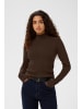 InWear Strickpullover YenahIW Tight fit in Coffee Brown Melange