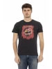Trussardi Action Schwarz Baumwolle Herren T-Shirt