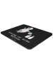 Mr. & Mrs. Panda Mauspad Panda Bowling mit Spruch in Schwarz