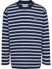 Hummel T-Shirt Hmljr Loose Kinder in DRESS BLUES/WHITE