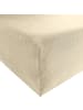 Bassetti Single-Jersey Spannbettlaken in creme