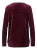 Hanro Sweatshirt Favourites in ruby wine