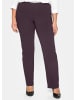 sheego Stretch-Hose in aubergine