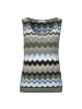 Street One Top in deep bound green