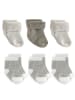 LaLoona Erstlingssocken 6er Pack Baby Söckchen, in beige