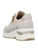 rieker Sneaker Wedges in Beige