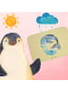 Mr. & Mrs. Panda Badteppich Walfisch Thunfisch ohne Spruch in Gelb Pastell