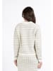 faina Damen Strickjacke In Bouclé-Optik in Weiss
