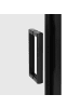 Beliani Duschtür YAURI in Schwarz - (W) 120 x (H) 190 cm