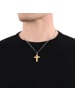 Amor Kette mit Anhänger Edelstahl, IP Gold in Gold