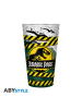 Abysse Deutschland Nonbook - JURASSIC PARK - Large Glass - -Danger High Voltage -