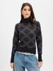 JOOP! Strickpullover Kuli in schwarz weiß - 0001