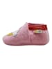 Yalion Rosa Woll-Krabbelschuhe "Ice Cream“	