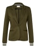Kaffe Blazer Kinnie Regular fit in Forest Night - Chalk stripe