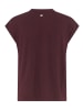 Tamaris Kurzarmshirt in bordeaux