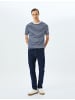 KOTON TSHIRT SS in Marineblau Gestreift