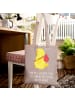 Mr. & Mrs. Panda Tote Bag Küken Wander mit Spruch in Braun Pastell