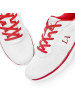 LASCANA Sneaker in weiß/rot