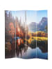 MCW Foto-Paravent mit Schallschutz L55, 180x162cm Waldsee