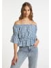 myMo Bluse in Blau