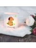 Mr. & Mrs. Panda Windlicht Deko Hund Kleeblatt mit Spruch in Transparent