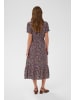Cream Kleid CRLina Feminine in Navy flower Print