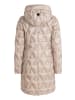 Gil Bret Daunenmantel mit Kapuze in beige