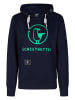 SCHIETWETTER SCHIETWETTER Hoodie Logoprint Gerti in navy/neongreen