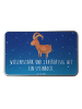 Mr. & Mrs. Panda Geschenkbox Sternzeichen Steinbock mit Spruch in Sternenhimmel Blau