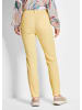 GOLDNER High-Stretch-Jeanshose Damen Jeans Slim Fit LOUISA mit Stretch-Anteil in gelb