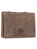 Greenburry Vintage Geldbörse Leder 7.5 cm brown