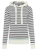 Laura Scott Kapuzenpullover in marine weiß gestreift