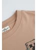 Coccodrillo T-Shirt mit kurzen Ärmeln in beige