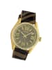 Oozoo Analog-Armbanduhr Oozoo Timepieces bronze, schwarz groß (ca. 40mm)