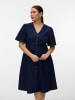 Vero Moda Jeanskleid in Dark Blue Denim
