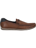 Bugatti Sportliche Slipper in cognac