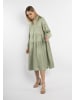 DreiMaster Damen Weites Midikleid in Helloliv
