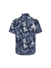 Jack & Jones Halbarmhemd in Navy Blazer