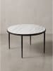 KADIMA DESIGN Couchtisch indischer Toronto-Marmor, Modern