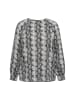 Ulla Popken Bluse in silver melange