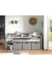 58 aufm Kessel KOJENBETT Karolina 208x83x105 aus Massivholz in Grau