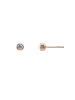 Steel_Art Ohrstecker Damen Lioré rose goldfarben in rosegoldfarben