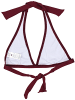 Aquarti Mädchen Bikini Set Zweiteilig Bikinislip Bustier in braun Modell 1