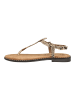 Lazamani Zehensteg AYLA SNAKE Beige