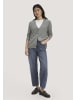 Hessnatur Hessnatur Strickjacke Relaxed aus Bio-Schurwolle mit Cashmere in grau