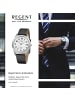 Regent Analog-Armbanduhr Regent Titan-Uhren schwarz mittel (ca. 36mm)