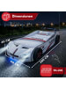 Coemo Autobett GTE im Rennwagen-Design mit Lattenrost in Weiß